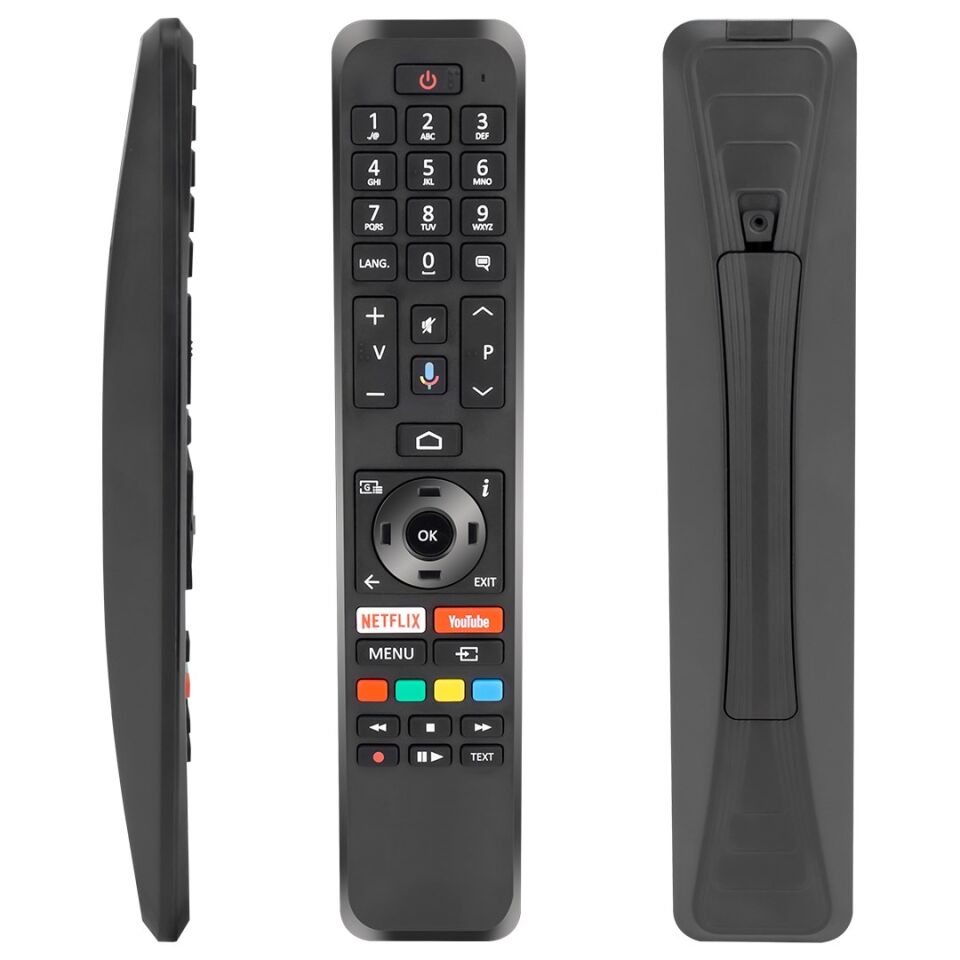 Weko Vestel 30107407 RC43160N Netflix-Youtube-Mikrofon Tuşlu Ses Komutlu LCD TV Kumanda