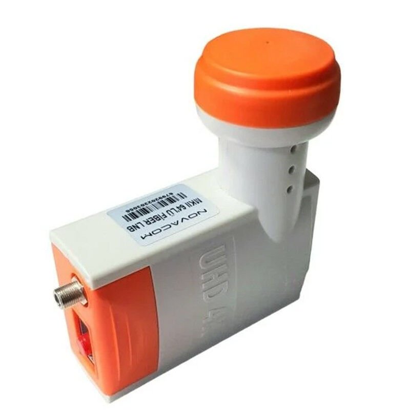 Ayt Novacom Nvc-Fiber64 4 K Ultra Hd 64 E Bölünebilir Lnb Çanak Anten Uydu Lnbsi Site Apartman Tipi