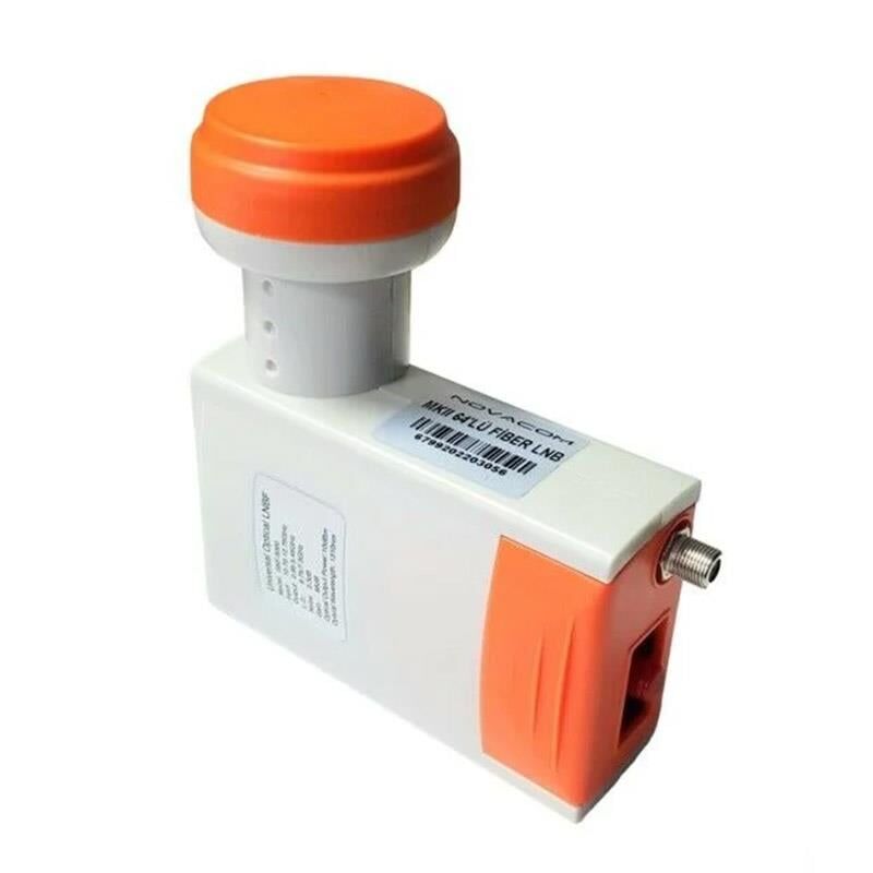 Ayt Novacom Nvc-Fiber64 4 K Ultra Hd 64 E Bölünebilir Lnb Çanak Anten Uydu Lnbsi Site Apartman Tipi