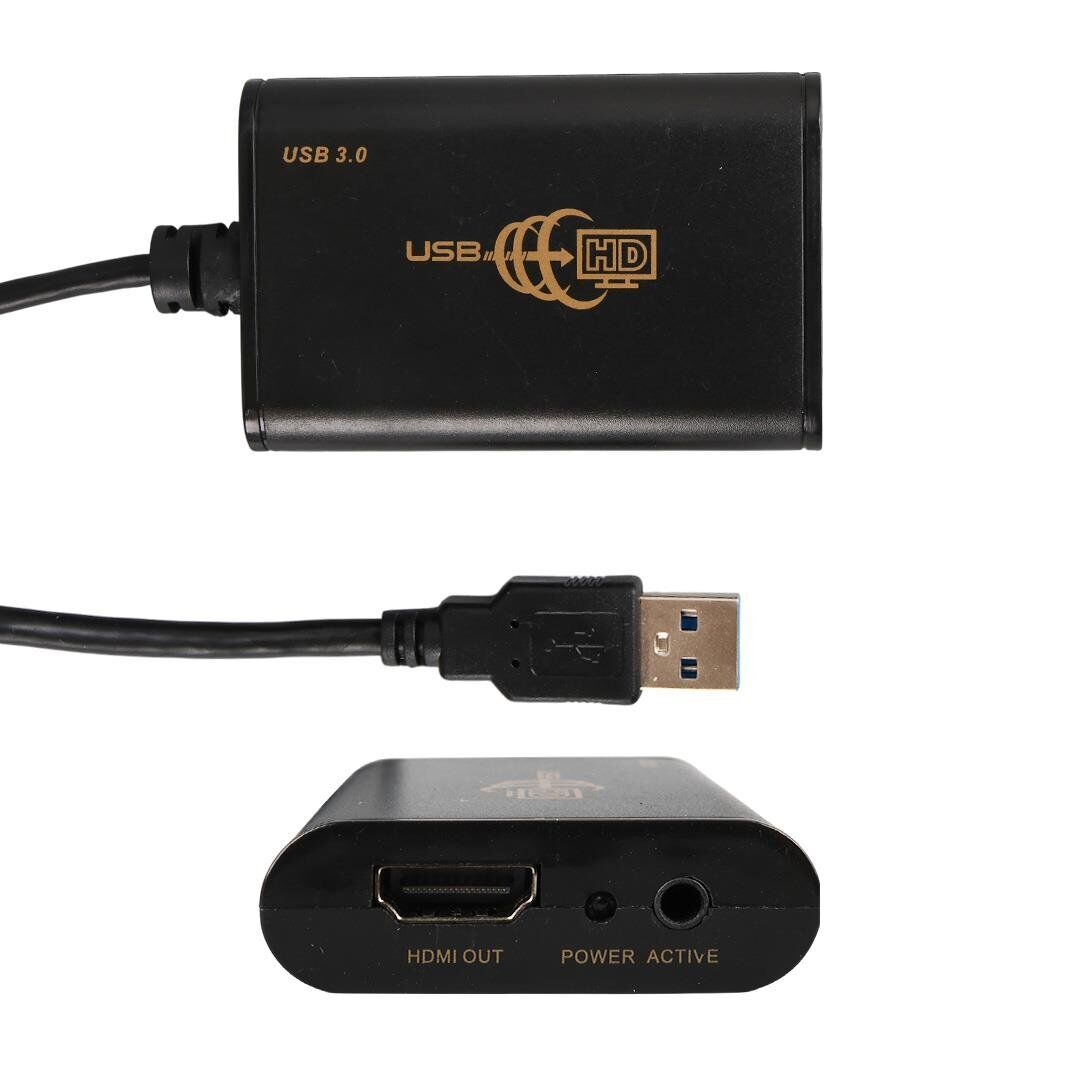 Ayt Powermaster Usb 3.0 To Hdmı Çevirici Adaptör Usb Çıkışını Hdmı Çıkışına Dönüştürücü Aparat