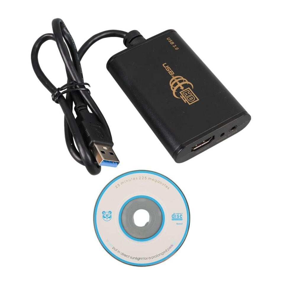 Ayt Powermaster Usb 3.0 To Hdmı Çevirici Adaptör Usb Çıkışını Hdmı Çıkışına Dönüştürücü Aparat