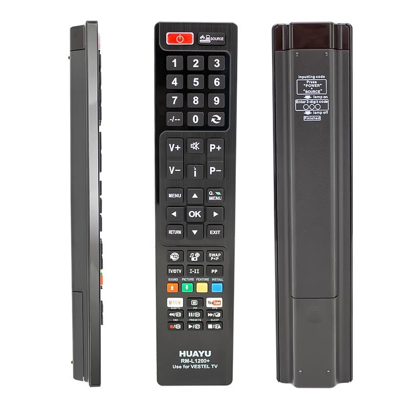 Ayt Huayu RM-L1200+ Netflix YouTube Tuşlu Vestel Universal Lcd Led Tv Kumandası Uzaktan Kumanda