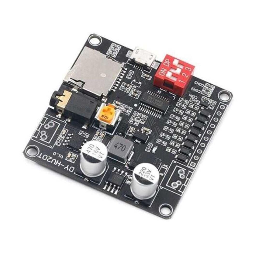 Ayt Magıcvoıce Dy-Hv20T Sd Kart Aux Devresi 30 Watt Mp3 Ses Çalma Modülü Devre