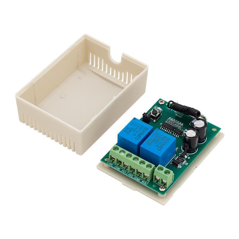Ayt 12 Volt 433 Mhz Rf 2 Kanal Alıcı Verici Devresi Garaj Kepenk Kumanda Devresi Elektirik Devre