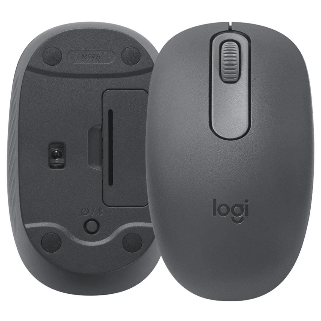 Logitech M196 1000DPI Optik Kablosuz Bluetooth Mouse Gri 910-007459