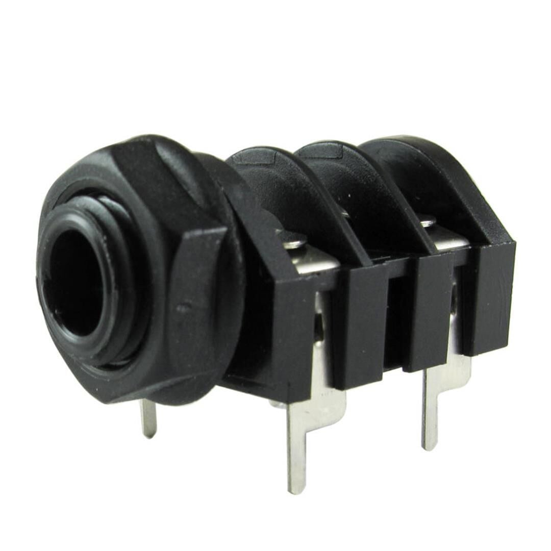 6.3 Mm Gitar Jack Mikrofon Şase Yatık Mono Jack Soket Girişi