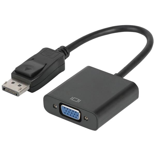 Powermaster Display To Vga 10 Cm Çevirici Kablo Displayport Vga Dönüştürücü