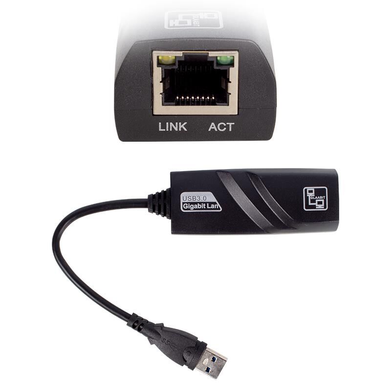 Powermaster PM-16299 USB 3.0 To Rj45 10-100-1000 Mbps Gigabit Ethernet Çevirici