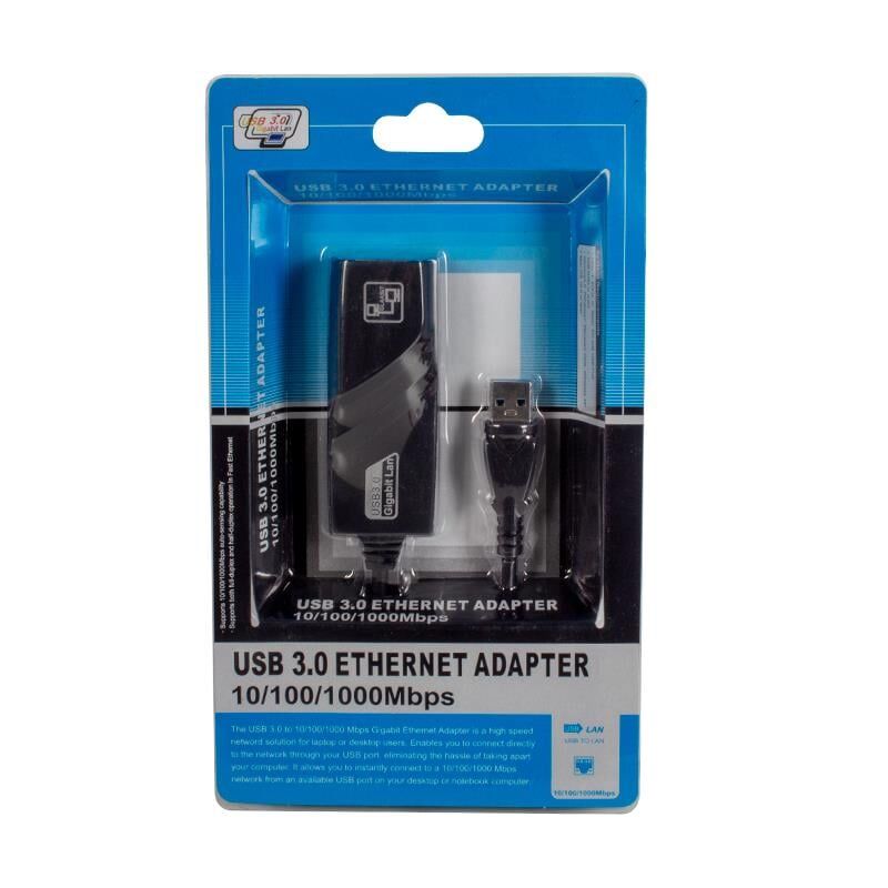Powermaster PM-16299 USB 3.0 To Rj45 10-100-1000 Mbps Gigabit Ethernet Çevirici