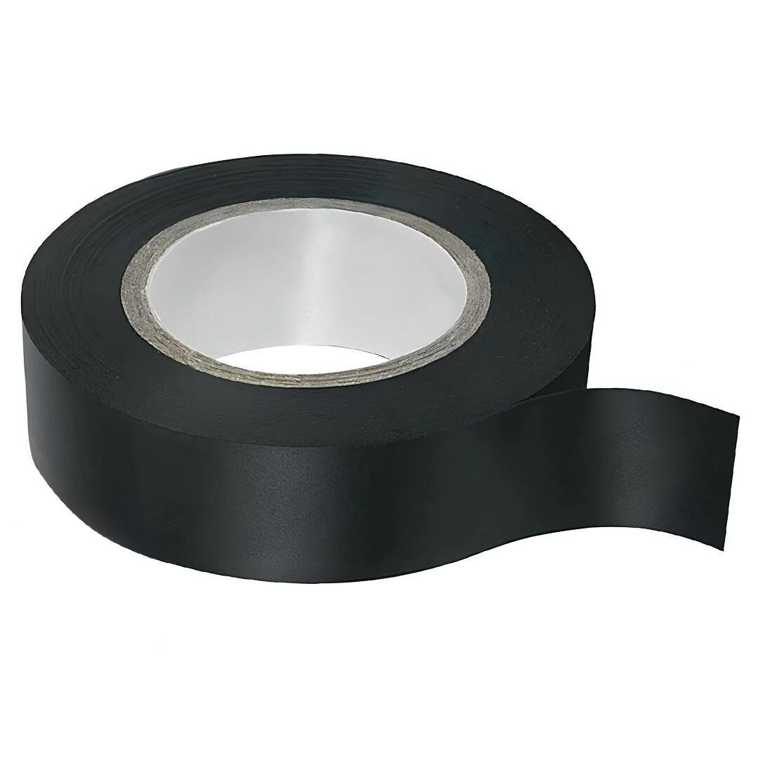 Globe NO2133 19Mm 25Yrd Vinil Alev Yürütmeyen İzole Bant 23 Metre Siyah Tekli