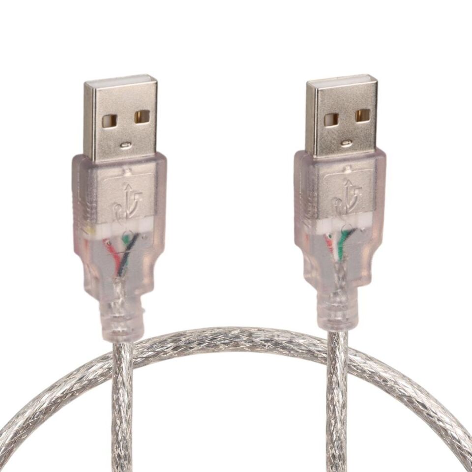 Powermaster USB Erkek Erkek Kablo 40 Cm