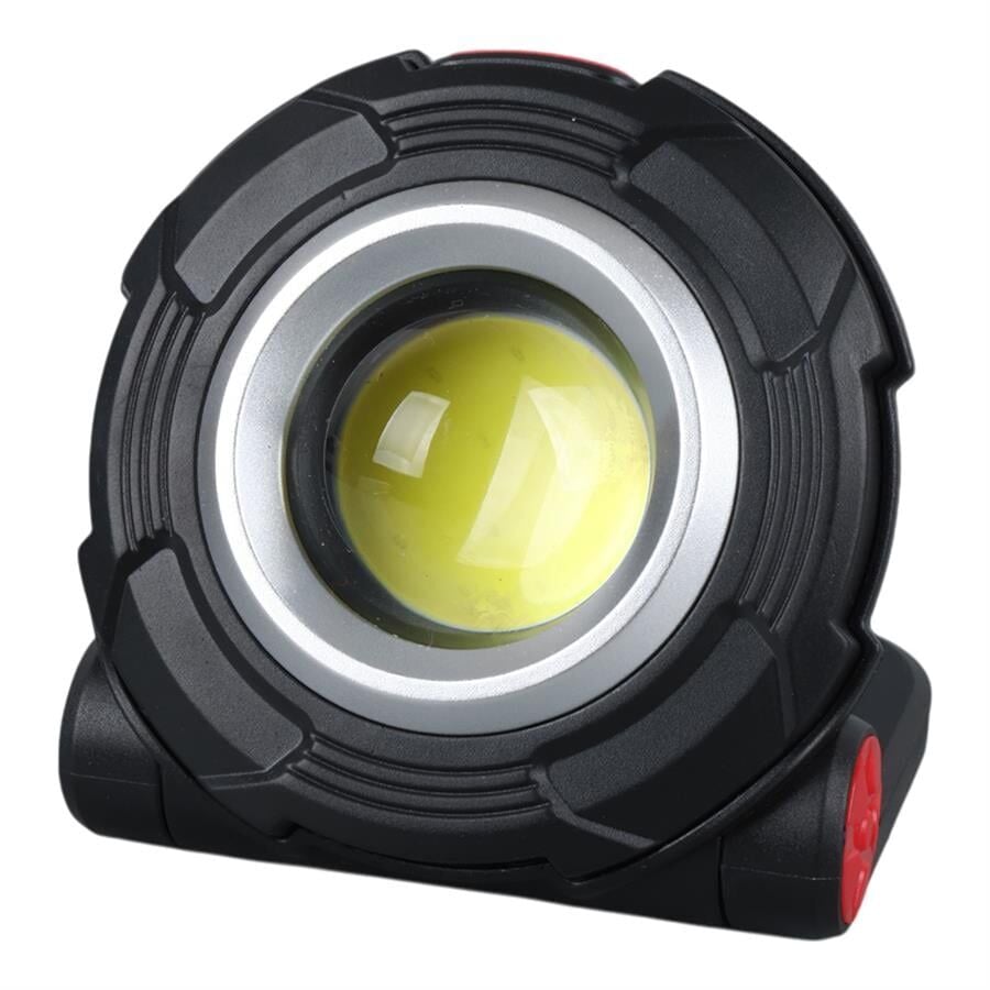 Powermaster PM-26075 3 Watt Cob Ledli Mıknatıslı Tek Modlu Fener Işıldak El Feneri AAA Pille Çalışır 85x82x38 mm