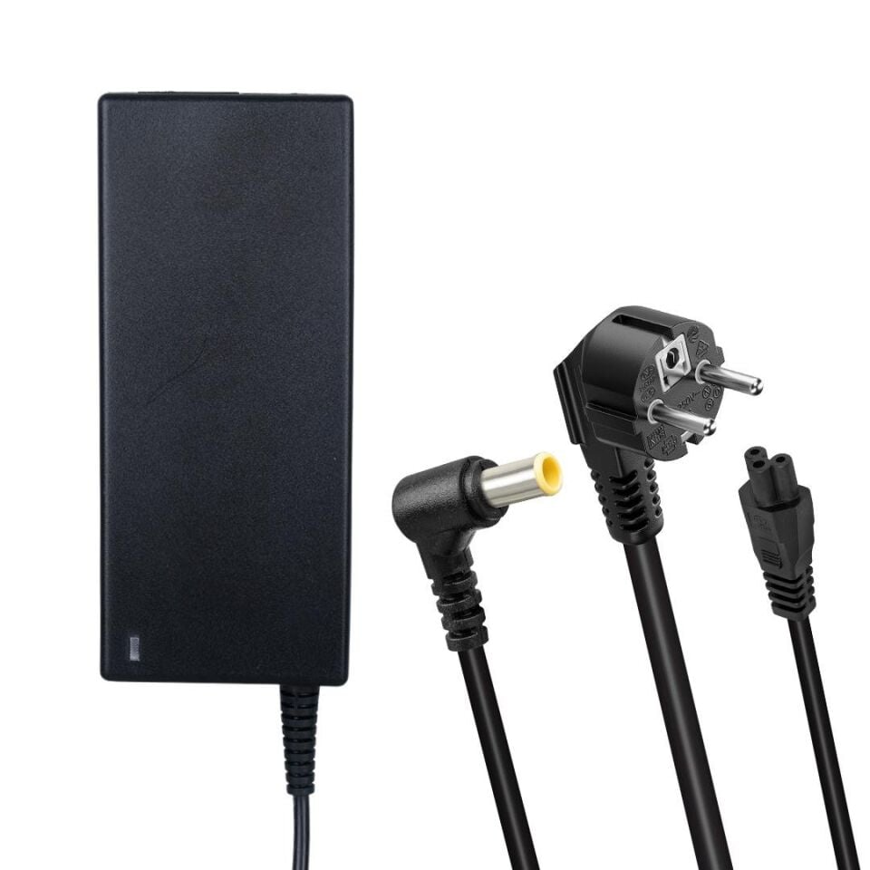 Ayt 19.5 Volt 4.74 Amper 6.5*4.4 Uçlu Sony Yerli Üretim Notebook Laptop Adaptör Şarj Aleti Samsung Led Tv