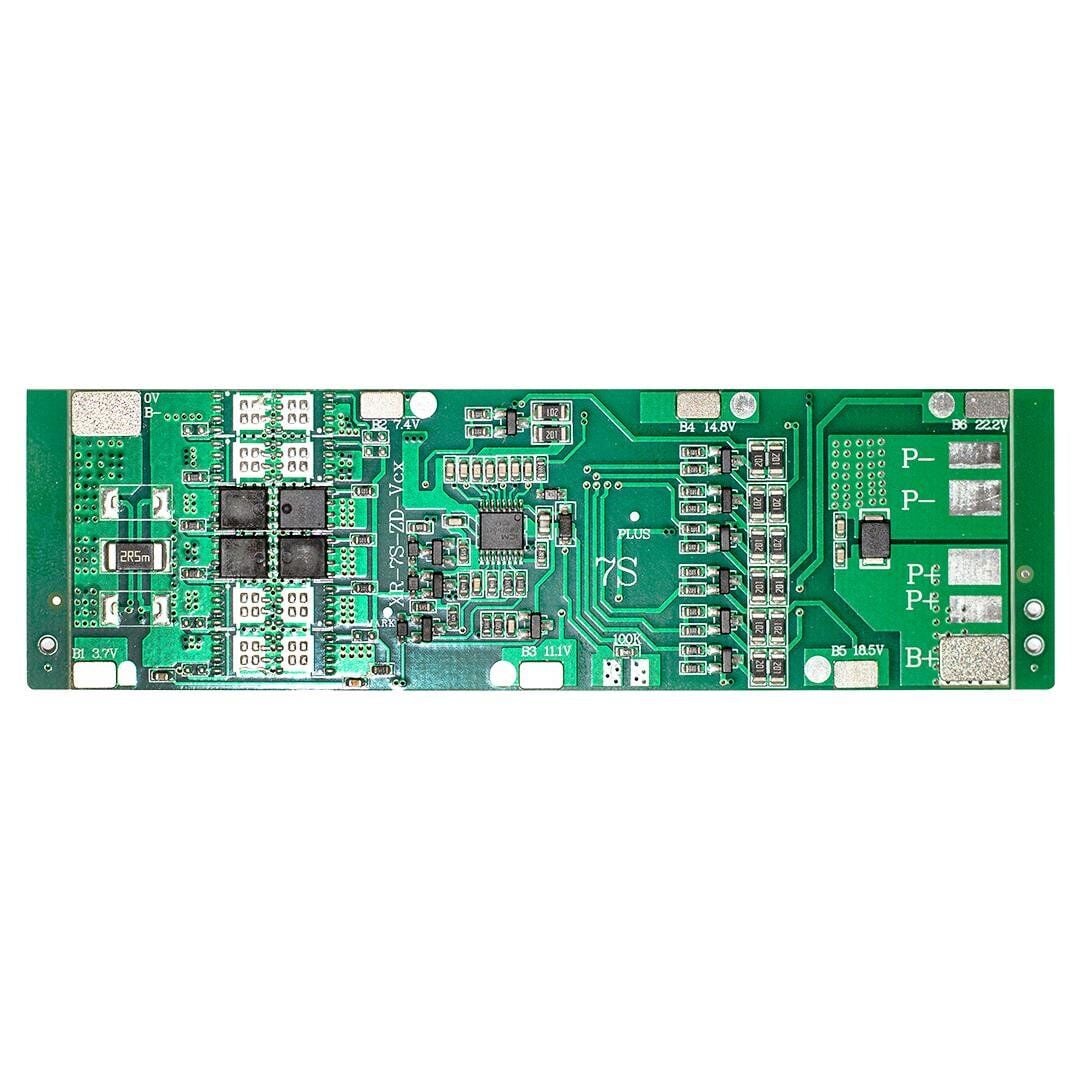 Daly DL-6757 7S 24 Volt 10 Amper 18650 Pil Şarj-Deşarj Koruma Kartı