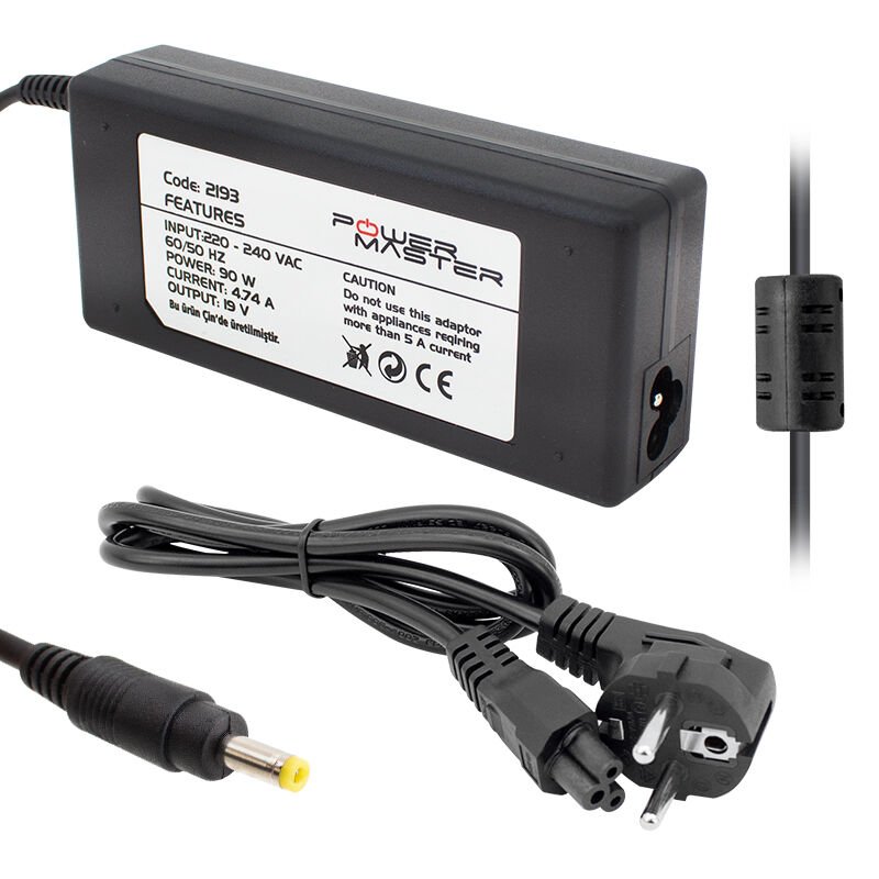 Ayt Powermaster Fast 19V - 4.74 A .HP Uyumlu Notebook Adaptör 8 1.7 Uç