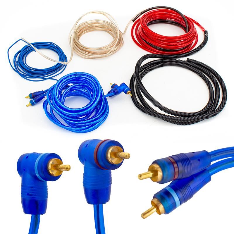 Magicvoice MV-2760 8GA Profesyonel Oto Amfi Güç Bağlantı Montaj Kablo Seti