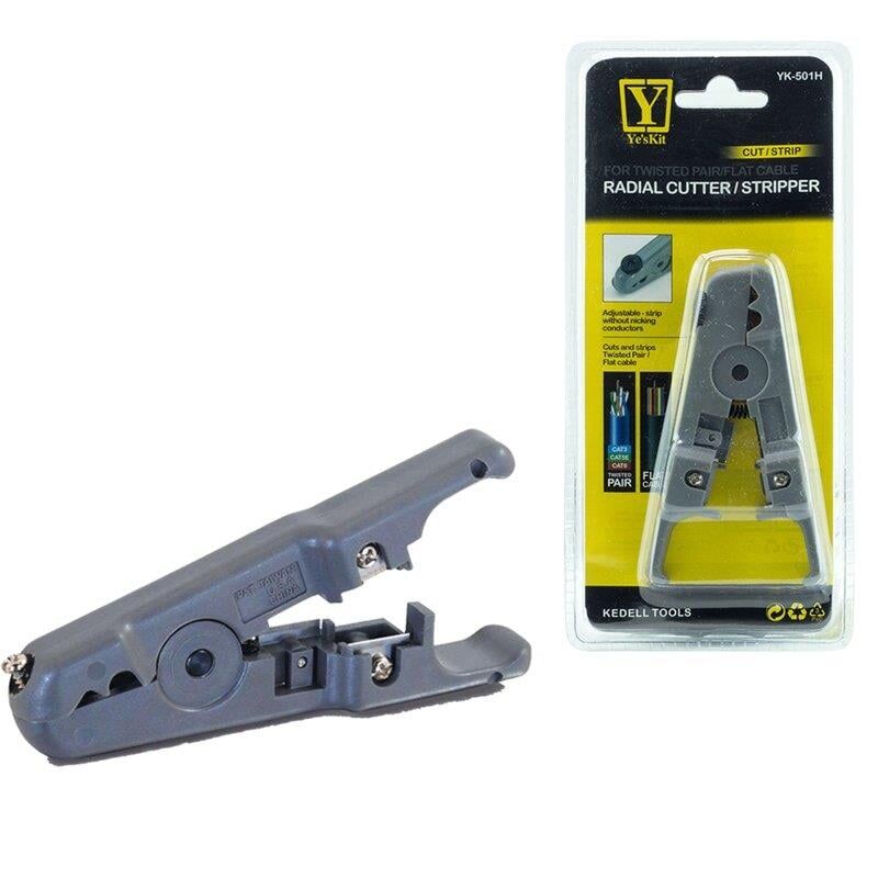 Powermaster YK-P-501H Ağ Kablosu Soyucu Kablo Sıyırma Pensesi Aparatı