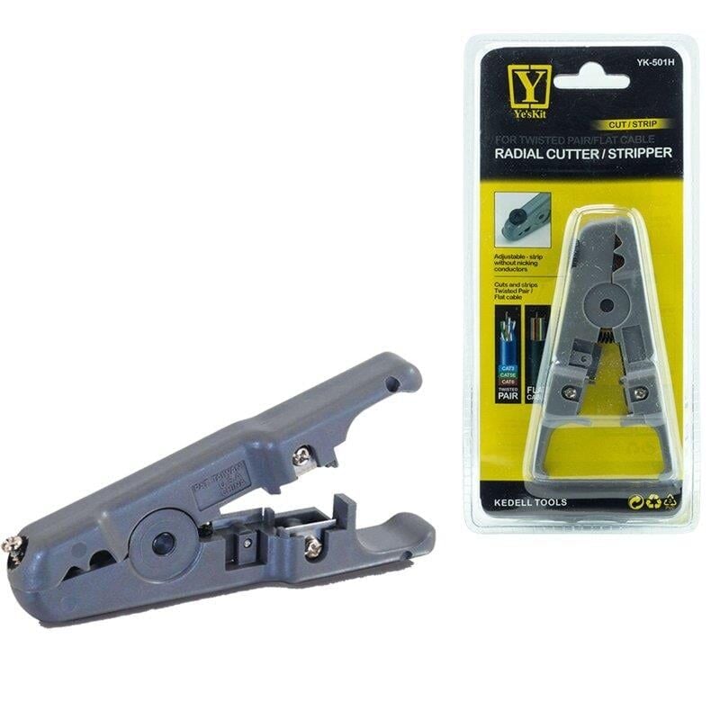 Powermaster YK-P-501H Ağ Kablosu Soyucu Kablo Sıyırma Pensesi Aparatı