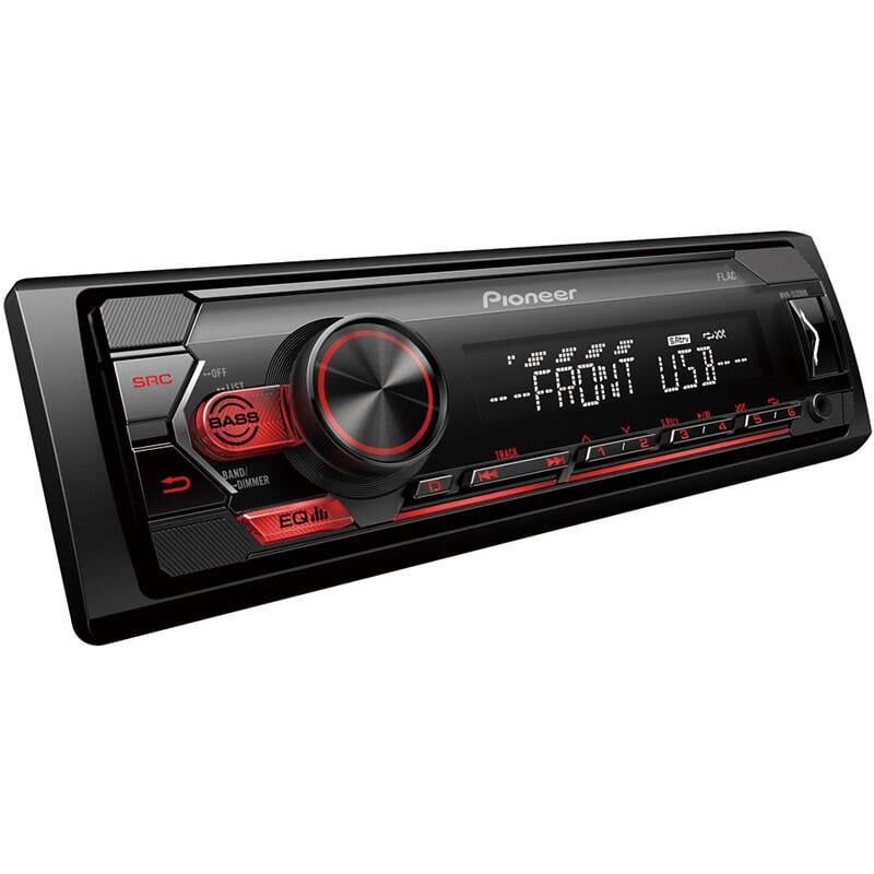 Pioneer MVH-S120UB USB-FM-AUX Destekli 4X50 Watt Mekaniksiz Oto Teyp