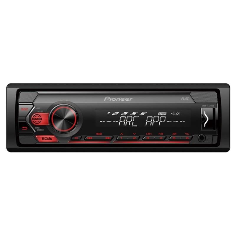 Pioneer MVH-S120UB USB-FM-AUX Destekli 4X50 Watt Mekaniksiz Oto Teyp