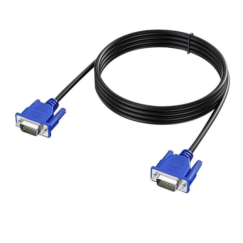 Powermaster 15 Pin Erkek Erkek 1.5 Metre VGA Kablo 2 Ucu Erkek Vga Kablosu