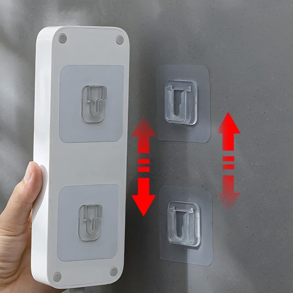 Ayt Sunup Askı Aparatı Ayarlanabilir Çift Taraflı Kendinden Yapışkanlı Askı Aparatı 10 Lu Paket