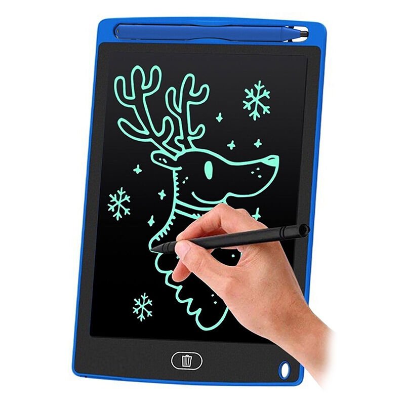 Powermaster 8.5 İnç Dijital Kalemli Lcd Çizim Yazı Tahtası Grafik Not Yazma Eğitim Tableti