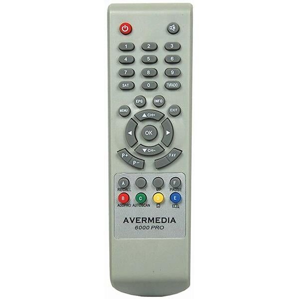 Ayt Kamosonic Kara 6000 Uydu Alıcı Kumandası