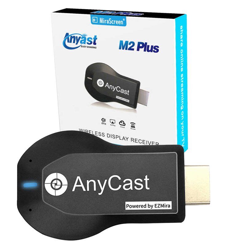 Powermaster Anycast M2 Plus Kablosuz Ses Ve Görüntü Aktarıcı Cep Telefonı Ekran Yansıtma Wifi Hdmi Universal