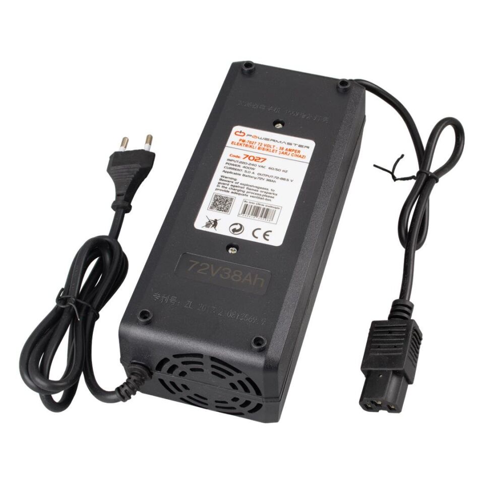 Powermaster 72 Volt 38 Amper Elektrikli Bisiklet Scooter Şarj Cihazı Aleti PM-7027