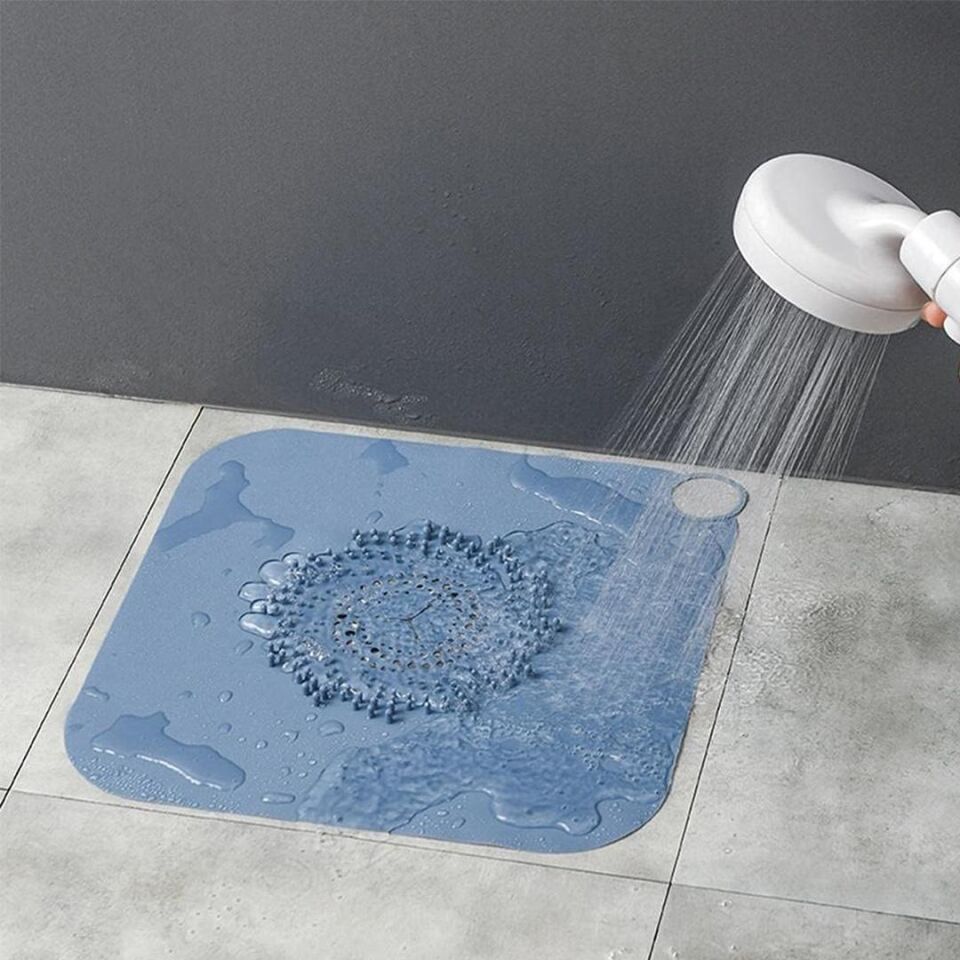 Sunup Slikon Banyo Drenaj Pedi Gider Koruyucu Banyo Tuvalet Balkon Gideri Süzgeç