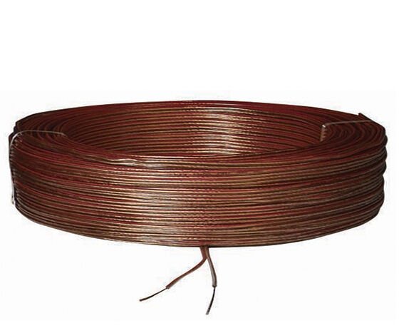 Powermaster 2x1.5 Full Bakır Şeffaf Hoparlör Kablosu 100 Metre