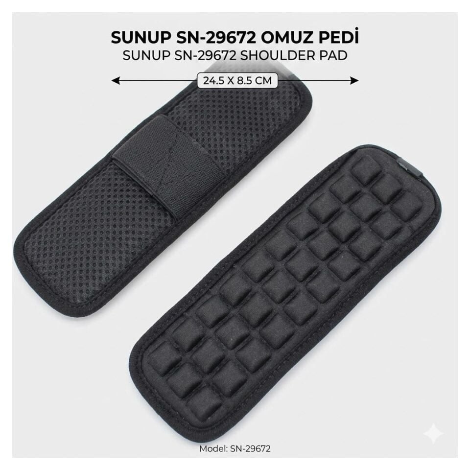 Sunup SN-29673 Çanta Askı Omuz Destek Pedi 33X8.8Cm