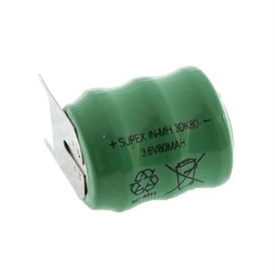 Supex 3.6 Volt 80 Mah Hafıza Bios Pili 3DK80