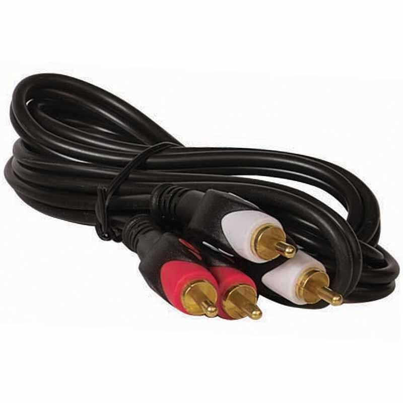 Ayt 2 Rca 2 Rca Gold Kablo 1.5 Metre İki Ucu Renkli Ses Ve Görüntü Kablosu