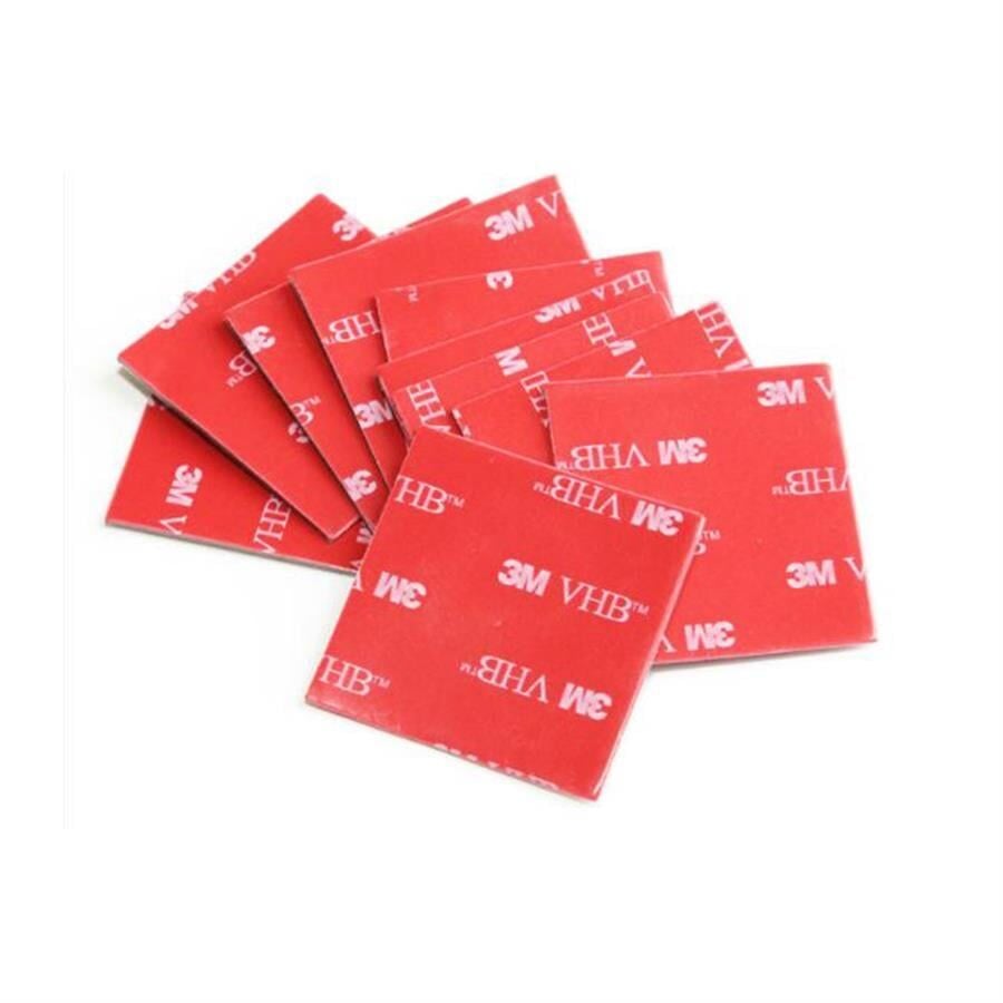 Ayt Powermaster PM-25701 Kare Çift Taraflı Bant 25x25 mm 3M 10 Lu Paket Araç Oto İçin Uygun