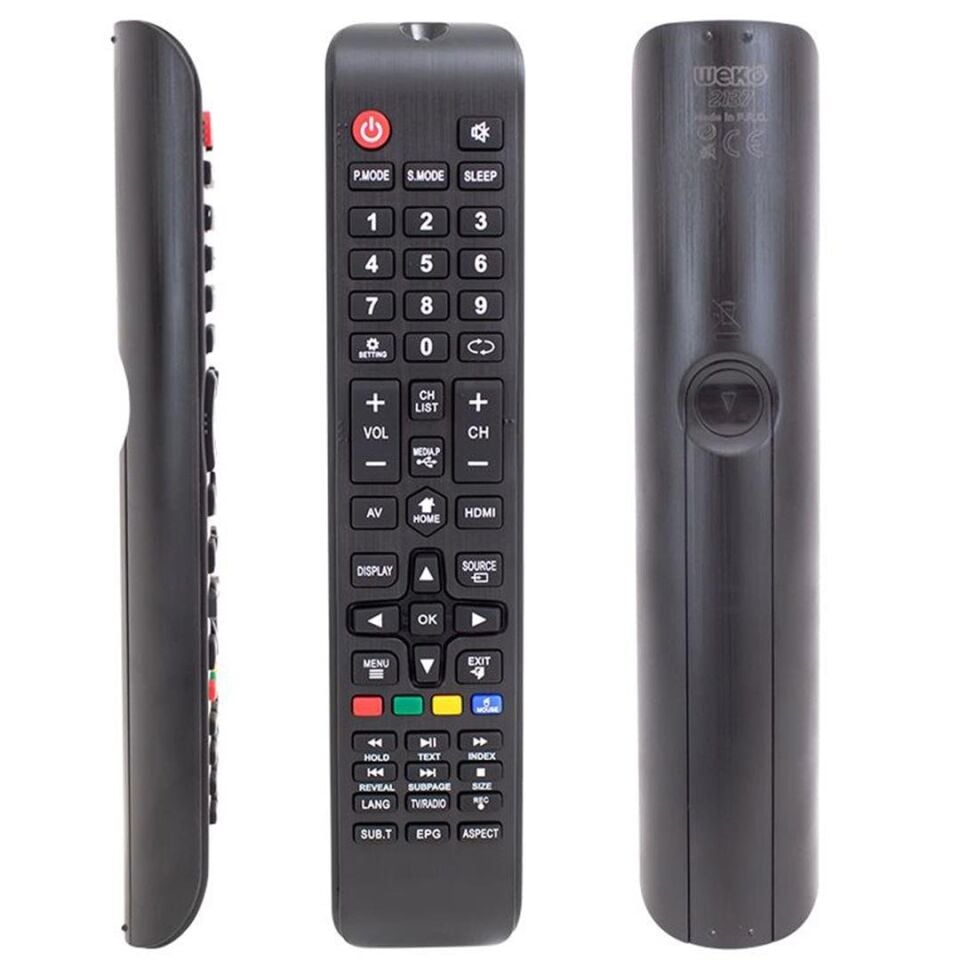 Hey Dijitsu 55Sh Rose Atv-232 Technobox Lcd Led Tv Kumandası Uzaktan Kumanda