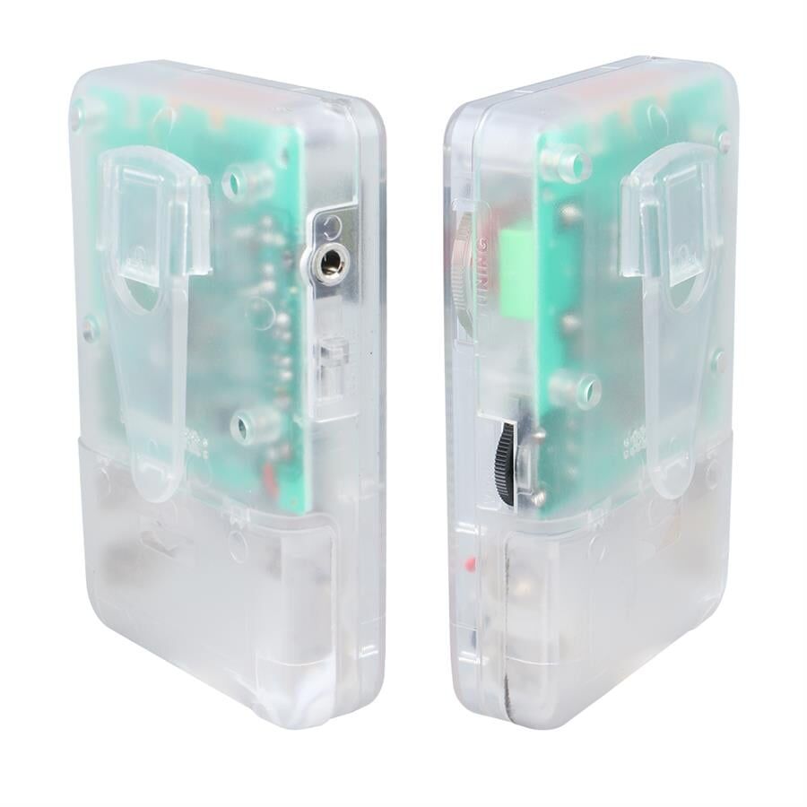 Starnic ST-821 AM-FM Şeffaf Analog Hapishane Radyosu (88-108 FM Frekans Aralığı)