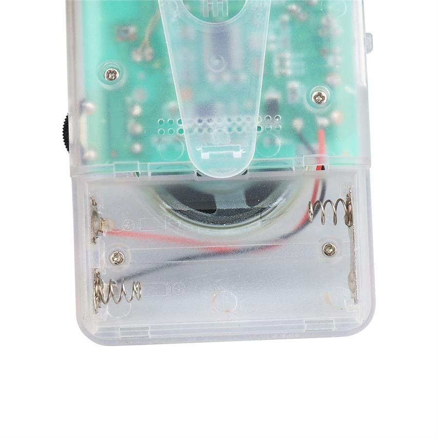 Starnic ST-821 AM-FM Şeffaf Analog Hapishane Radyosu (88-108 FM Frekans Aralığı)