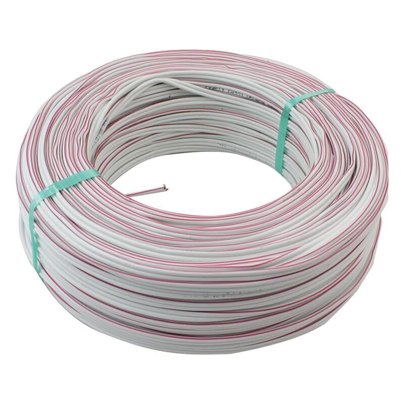 Ayt 2x0.75 100 Metre Hoparlör Kablosu Beyaz Ev Oto Ses Sistemi Hoparlörü Kablo