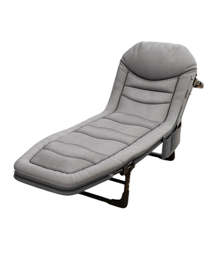 Sunup SN-24922 Taşınabilir Ayarlanabilir 5 Kademe Sünger Kamp Yatak Şezlong Koyu Gri