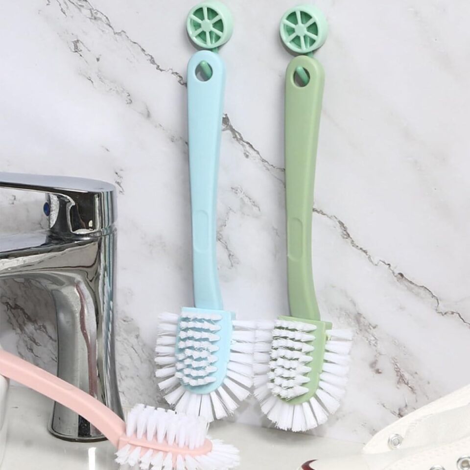 Sunup SN-29308 Pratik 5 Taraflı Ayakkabı Mutfak Banyo Temizlik Fırçası