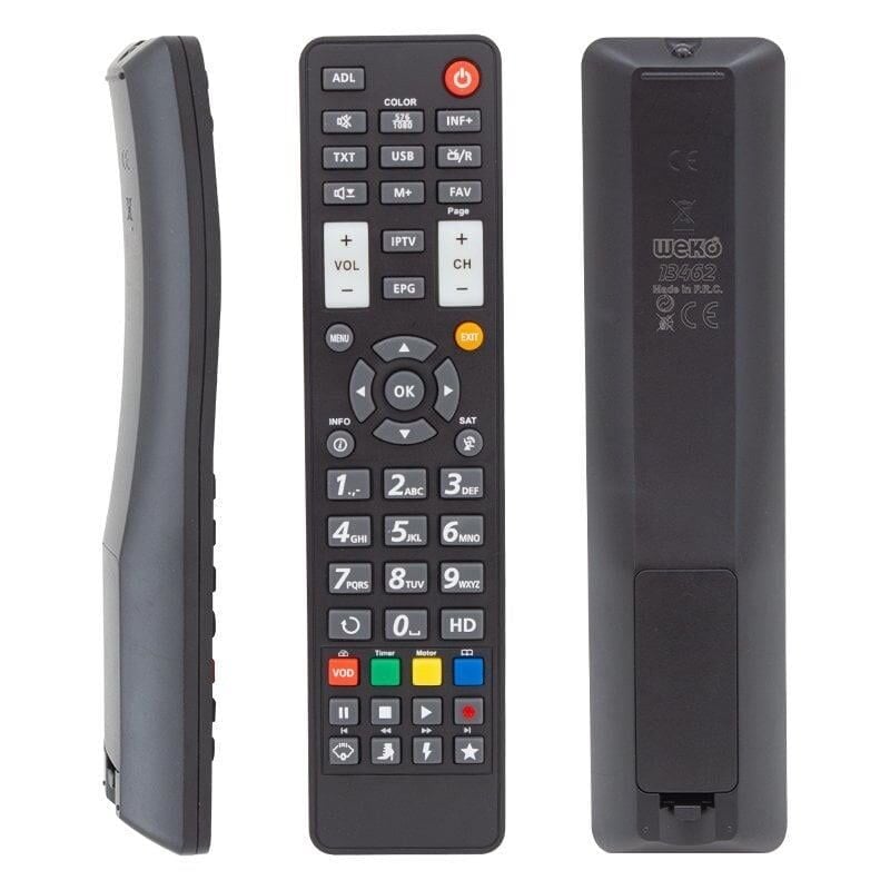 Weko 2000 HD Machina CX IP Uydu Alıcı Kumandası Uzaktan Kumanda