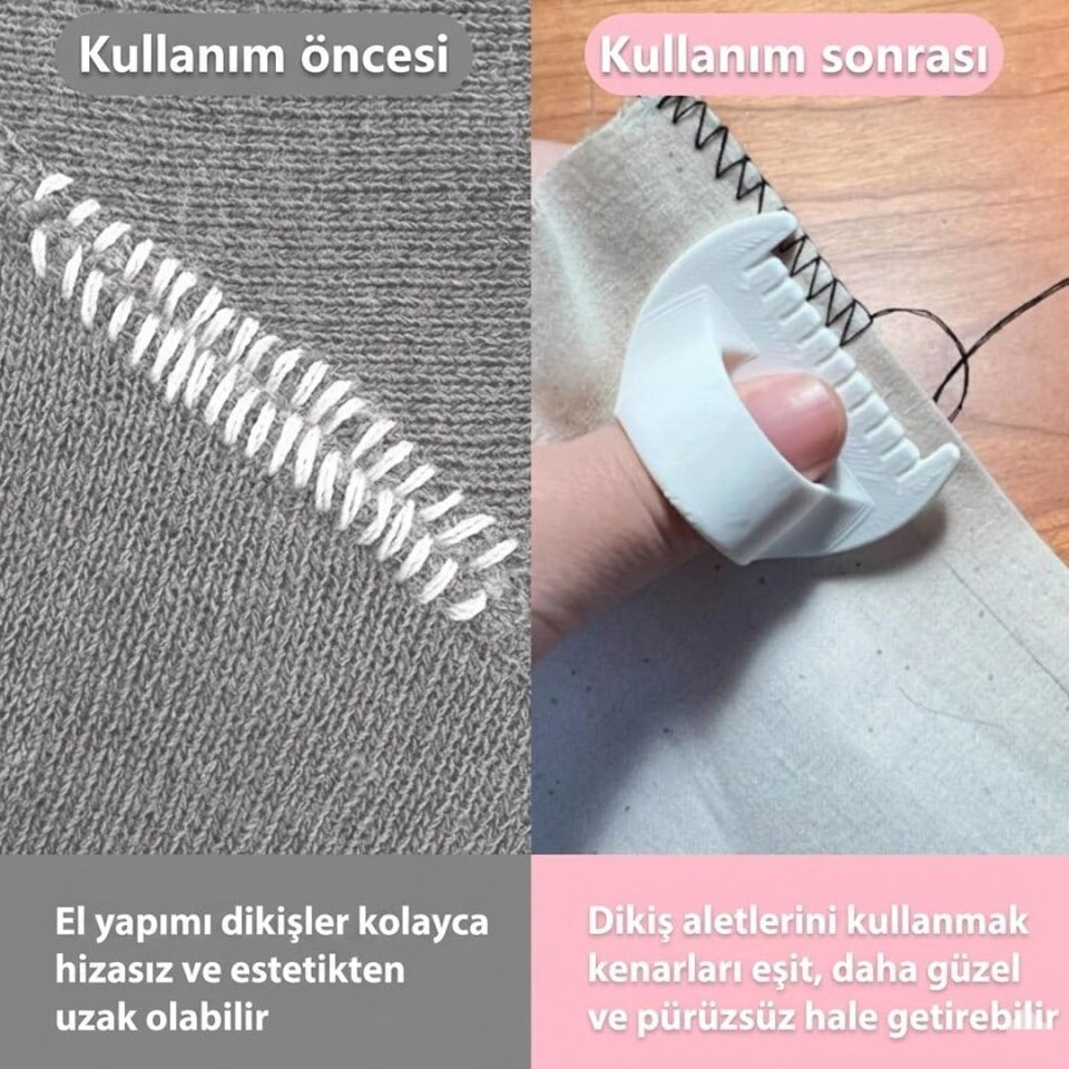 Sunup SN-29129 Çok Amaçlı Dikiş İğnesi Ölçüm Ve Yerleştirme Aparatı İğnelik