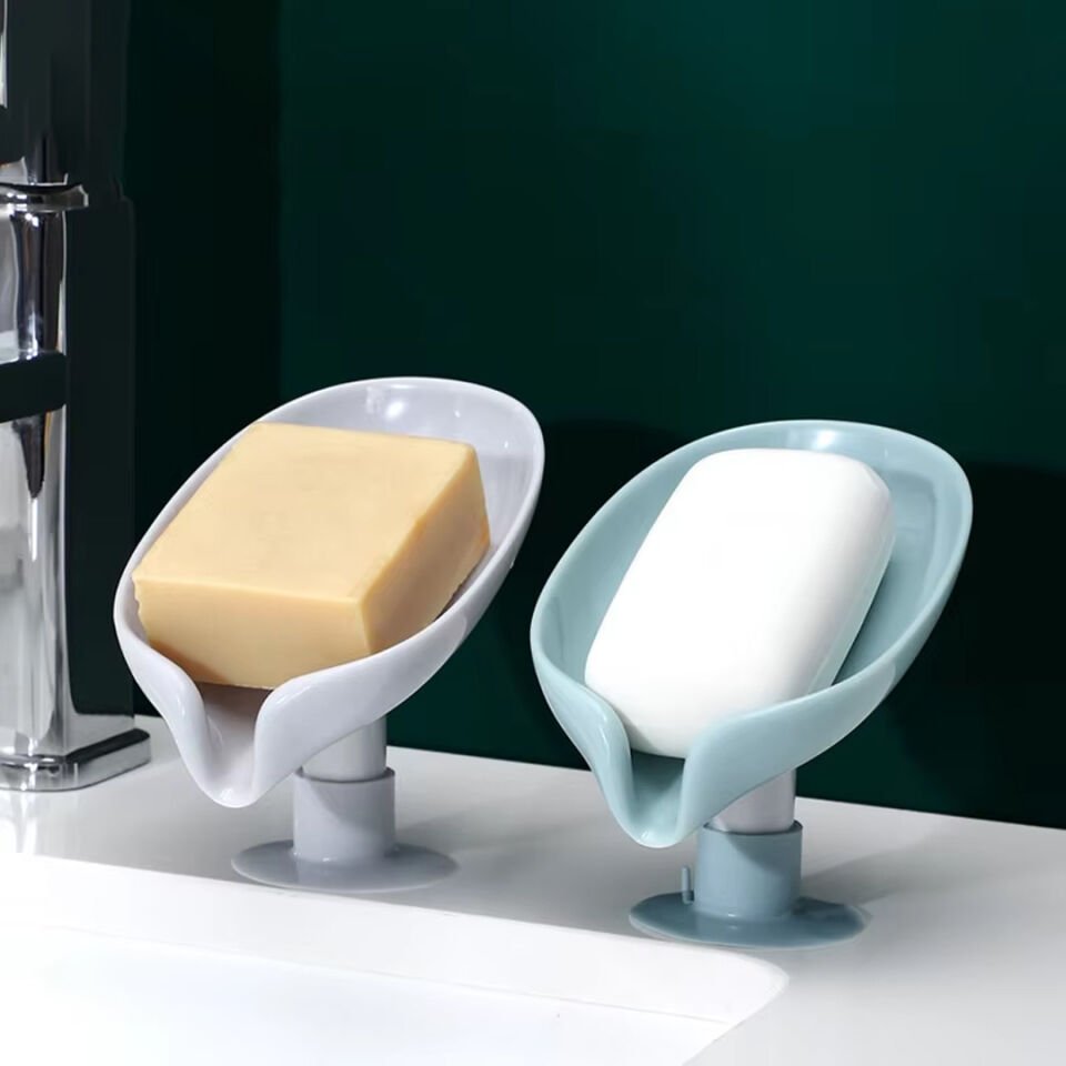 Ayt Sunup Sabun Tutacağı Vantuzlu Katı Sabunluk Banyo Lavobo Üstü Sabun Tutucu