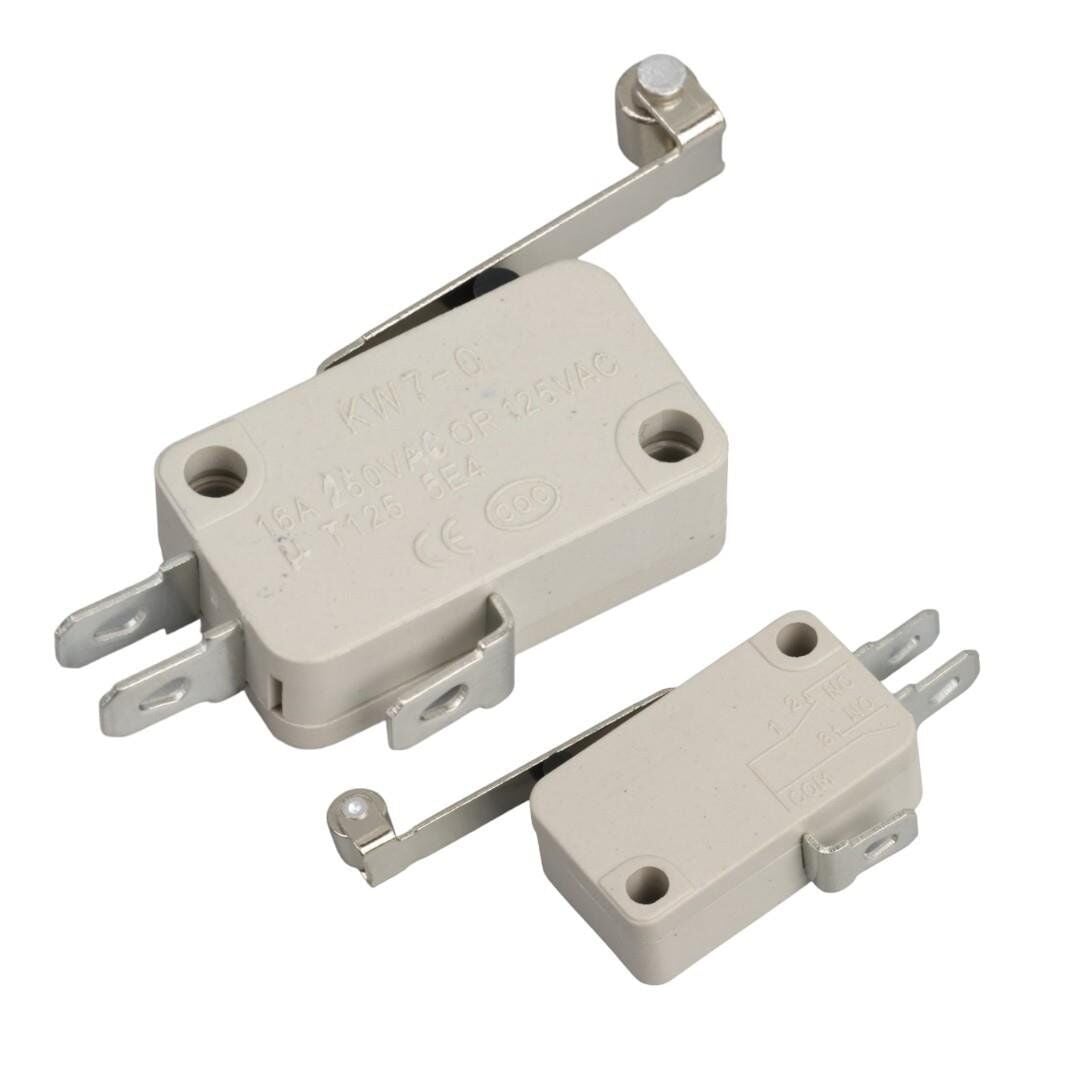 Micro Switch Uzun Paletli Kw1 103 7 Düğme Buton Basmalı Switch
