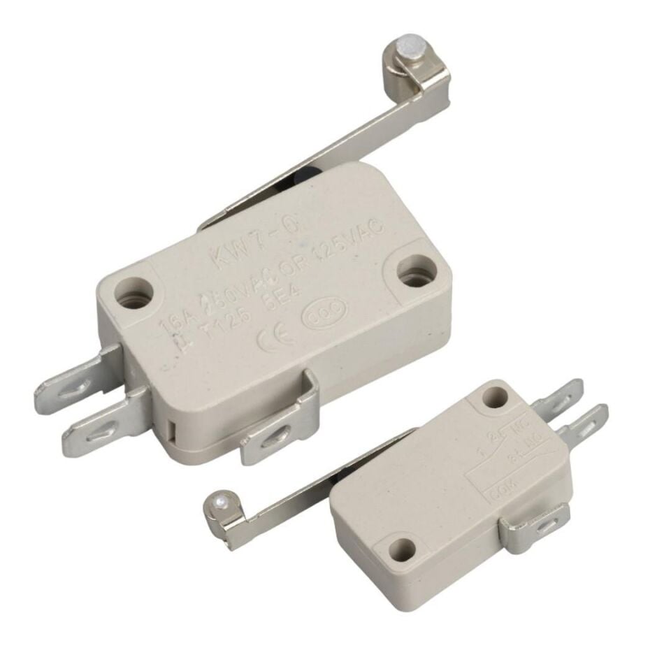 Micro Switch Uzun Paletli Kw1 103 7 Düğme Buton Basmalı Switch