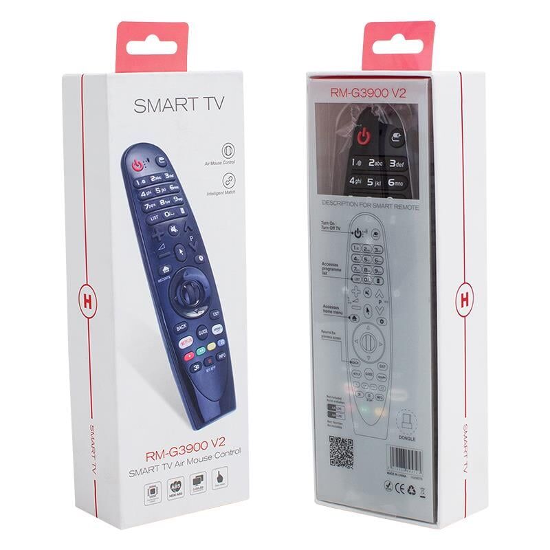 Ayt Huayu RM-G3900 V2 LG Smart Tv Netflix Amazon Tuşlu Universal Sihirli Kumanda Air Özellikli Usb Li