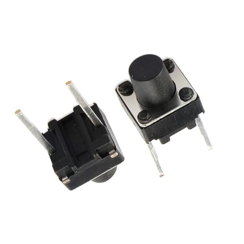 Ayt Tact Switch Şaseli 6x6x3.5 Mm 2 Bacak IC-200A C9 Buton