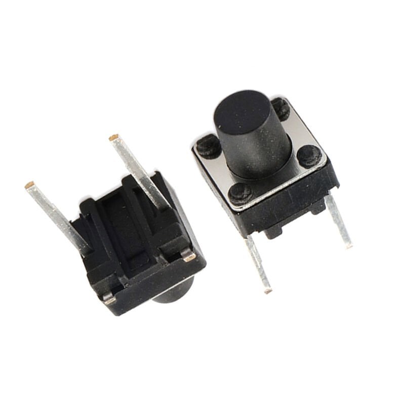 Ayt Tact Switch Şaseli 6x6x3.5 Mm 2 Bacak IC-200A C9 Buton
